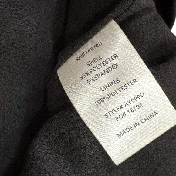 Hyacinth House Beaded Bow Amal Mini Dress Small Black Holiday Cocktail NWOT - Picture 8 of 8